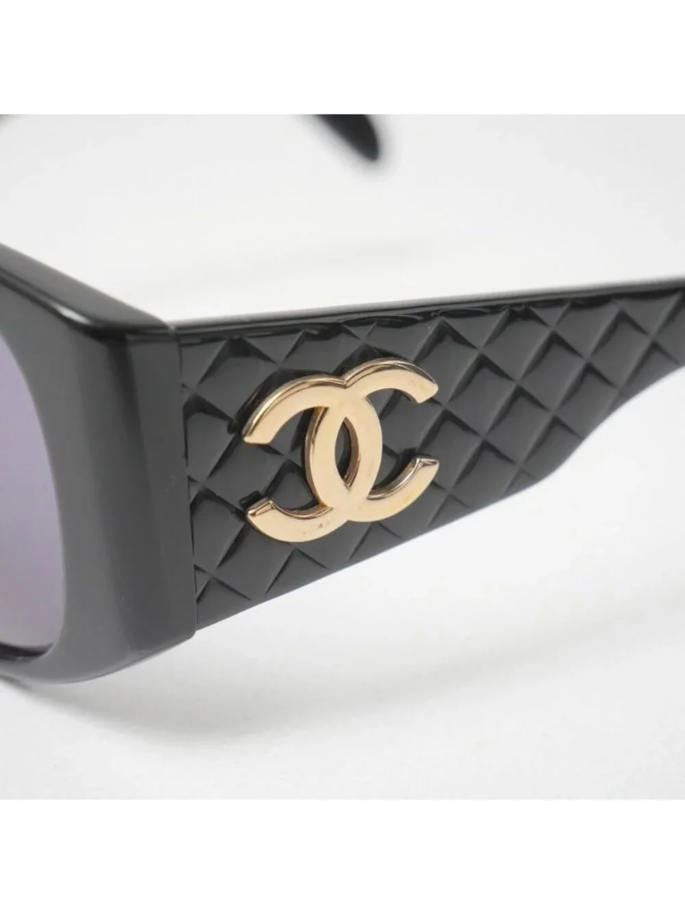 Chanel Vintage Sunglasses Quilted CC Logo Eyewear